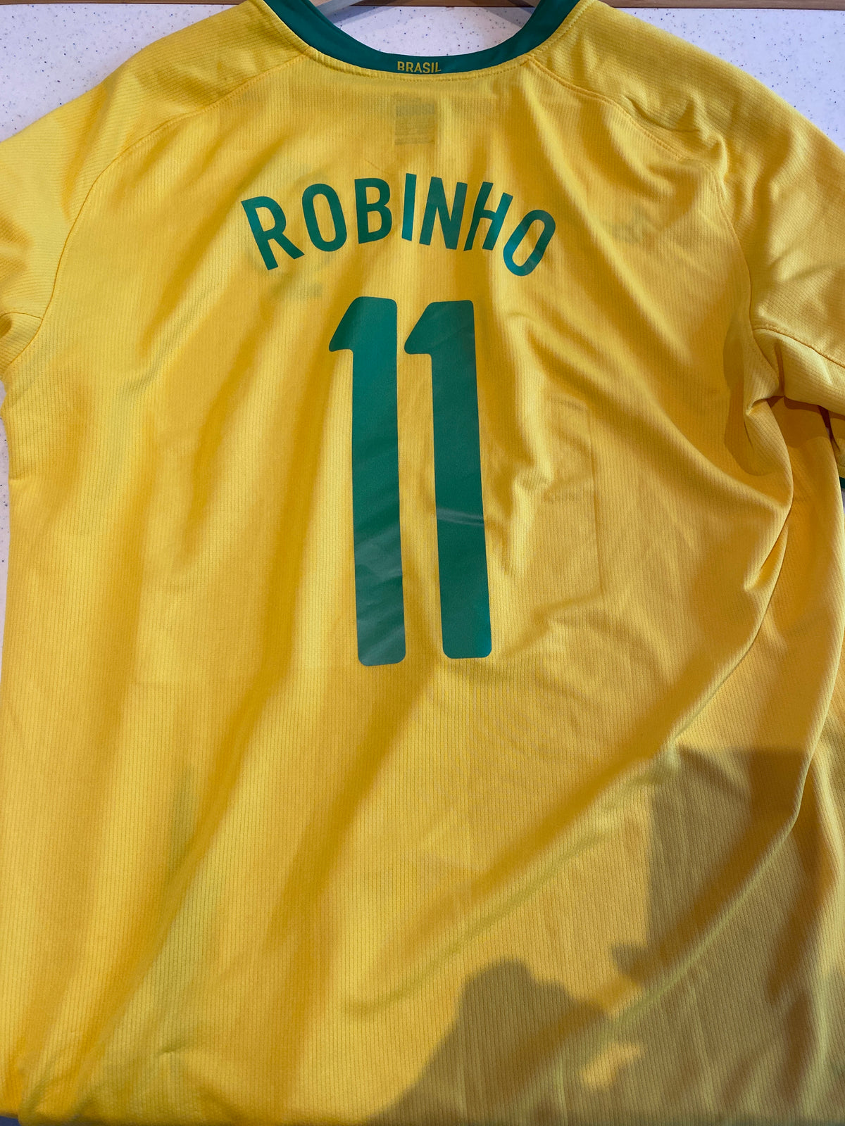 Home shirt Brazil robinho