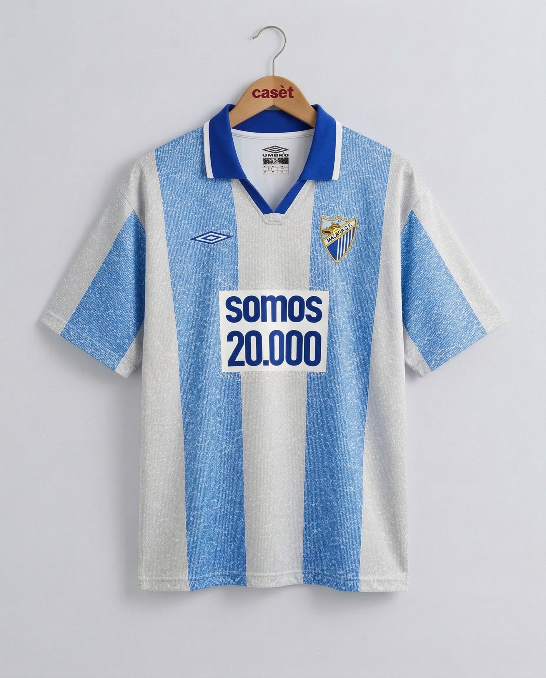 Malaga 2004-2005  'Somos 20.000' Home Shirt